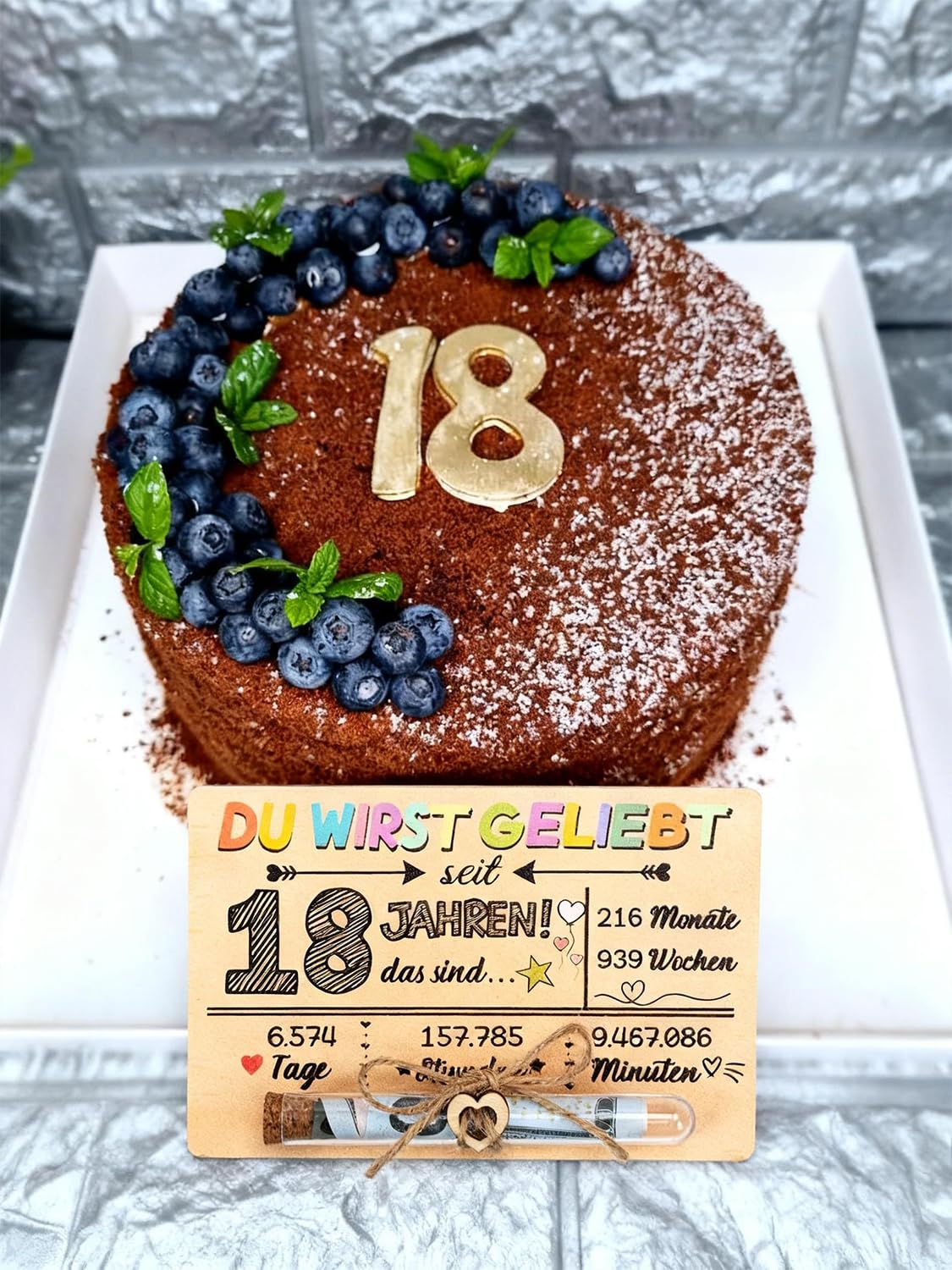 Regalo di denaro in legno con provetta e corda di iuta, scatola regalo (18)
