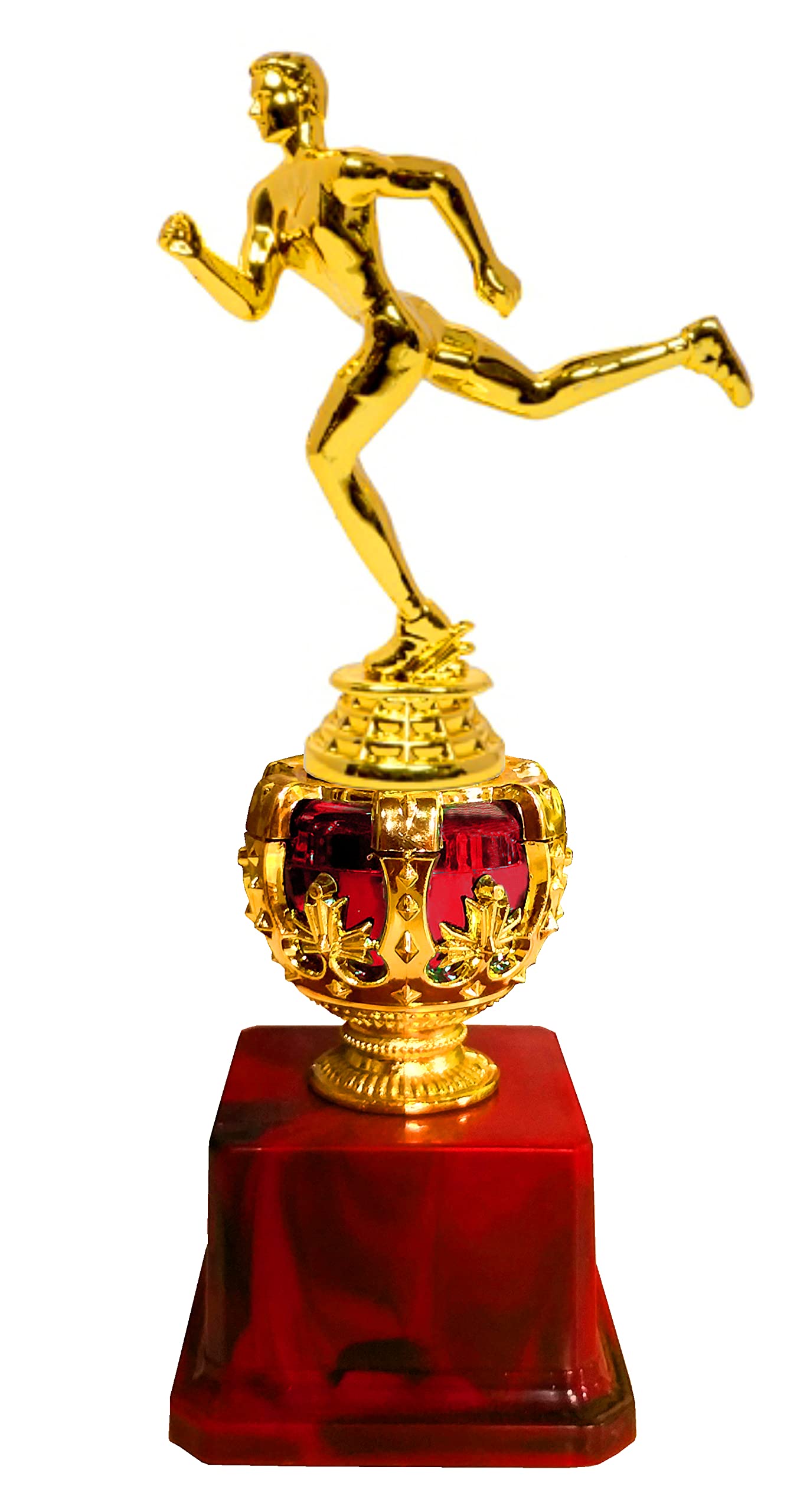Be Win Winner Golden & Fiber Blue Trophy for Running Race,Olympic Event, Functions & School Games (B09KCBHWB4) Amazon Price History, Amazon Price Tracker