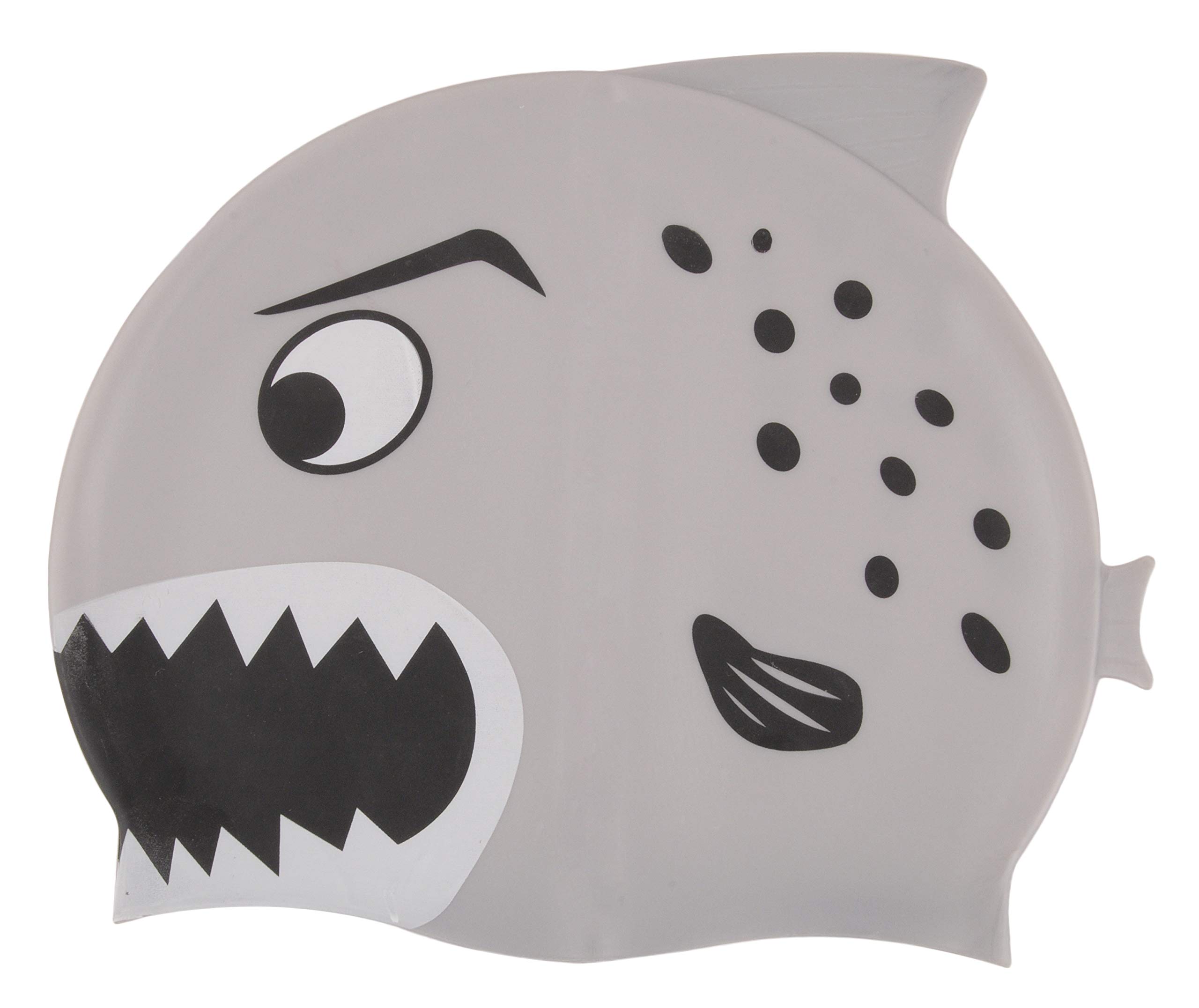Yellow Bee Boys and Girls Fish Print Swimming Cap, Free Size (Silver) (B07RQLJXHP) Amazon Price History, Amazon Price Tracker