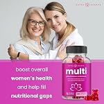 Women's Multivitamin Gummies | Vitamins A, B, C, D, E, Biotin, Folic Acid, Daily Multivitamin for Women, Berry | Chewable Women's Gummy Multivitamins | Bones, Brain, Heart, Immune & Energy Supplement