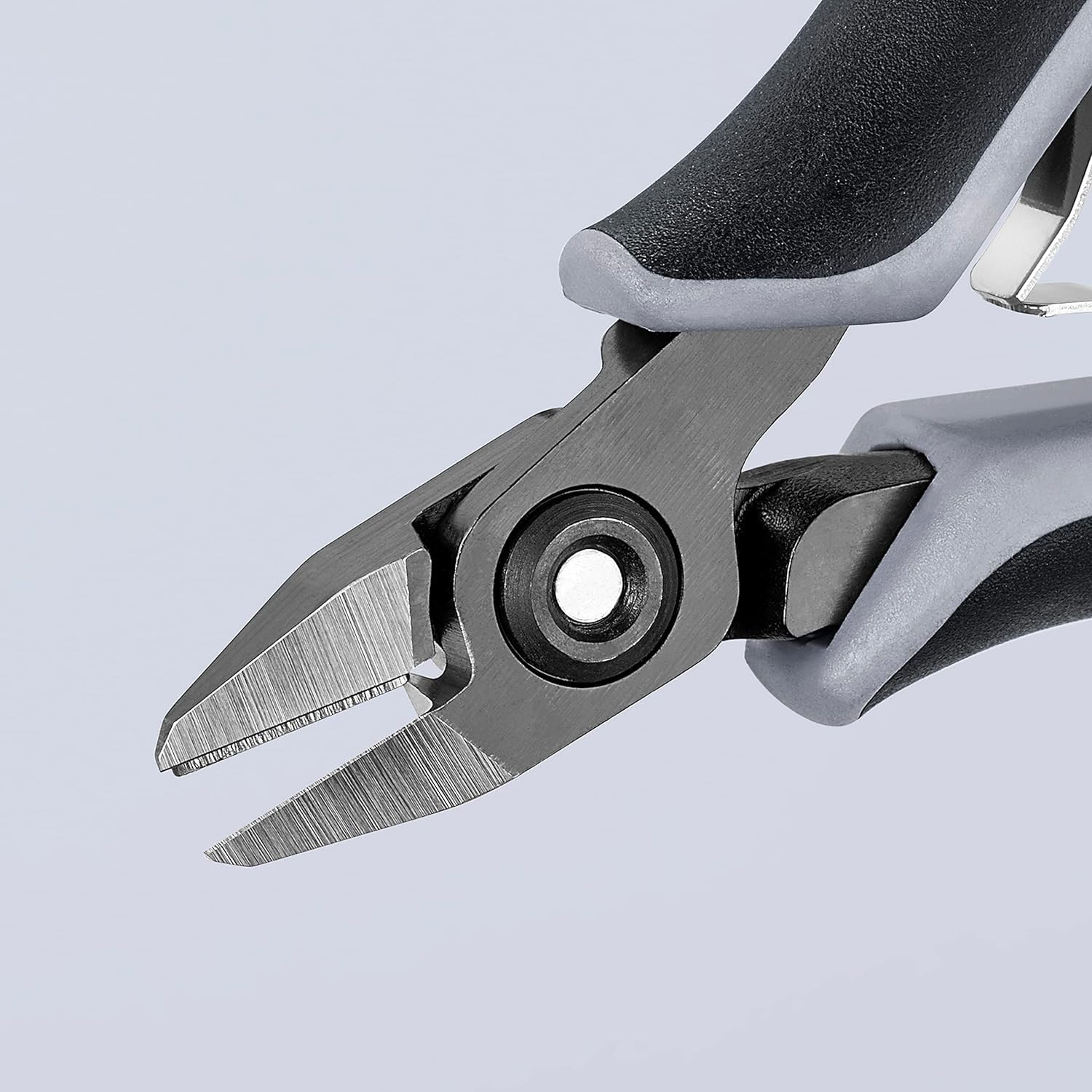 KNIPEX Alicates de precisión de corte diagonal para electrónica ESD con mangos multicomponente 125 mm, 79 62 125 ESD