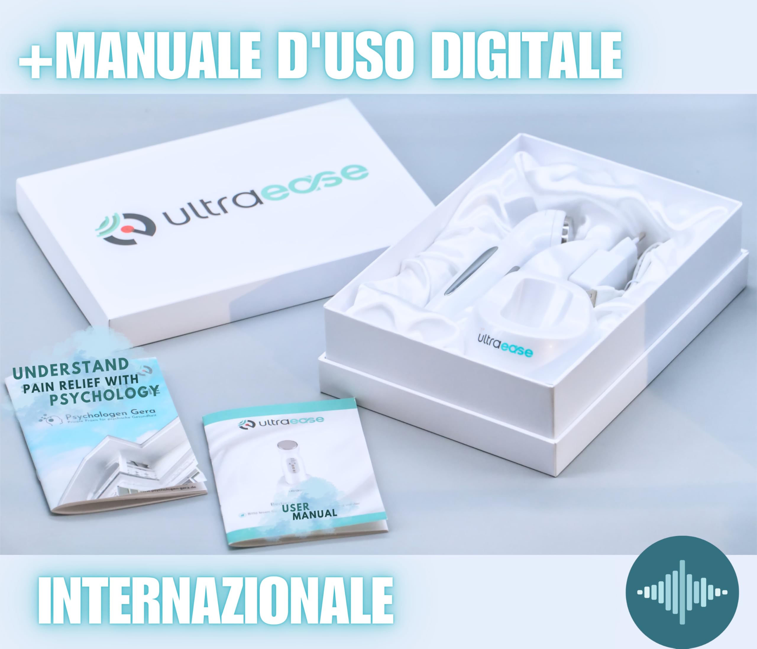 ultrasuoni terapia x dolori | Dispositivo a ultrasuoni wireless per corpo e viso | Terapia a ultrasuonicon | Fisioterapia in casa
