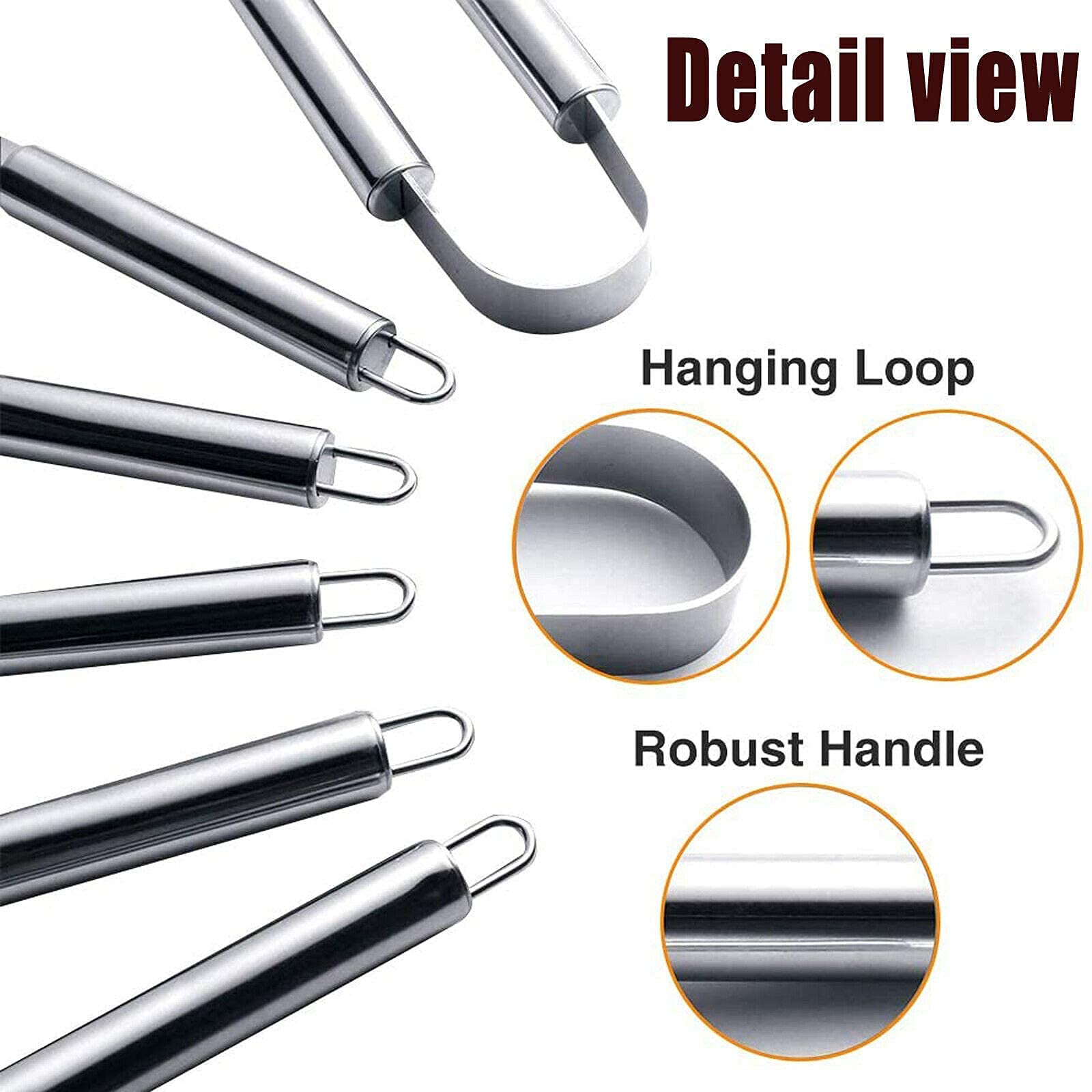 Juego de herramientas para barbacoa de acero inoxidable resistente, 3 piezas, juego de pinzas para barbacoa (espátula, tenedor, pinza) con estuche de almacenamiento portátil duradero, utensilios princ