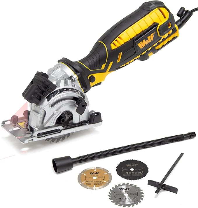 Plunge Saw 705w 4500rpm 89mm Mini Circular Compact Multi Purpose