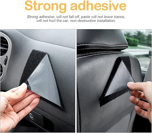 Miniatura 3 de Car Seat Side Pocket Organizer, PU Leather Pen Phone Sunglasses Holder Tray Pouch Seat Gap Filler, Mini Storage Bag Car Interior Accessories for