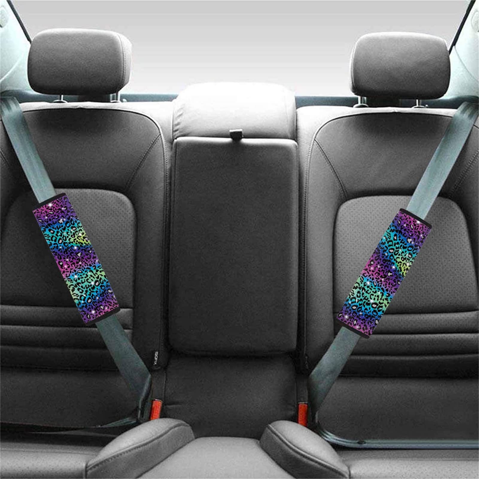 Luipaard autogordel hoes, dierenprint cheetah schattige mannen vrouwen wasbare riem kussen schoudervullingen decoratie accessoires beschermer - België Luipaard autogordel hoes, dierenprint cheetah schattige mannen vrouwen wasbare riem kussen schoudervullingen decoratie accessoires beschermer - België