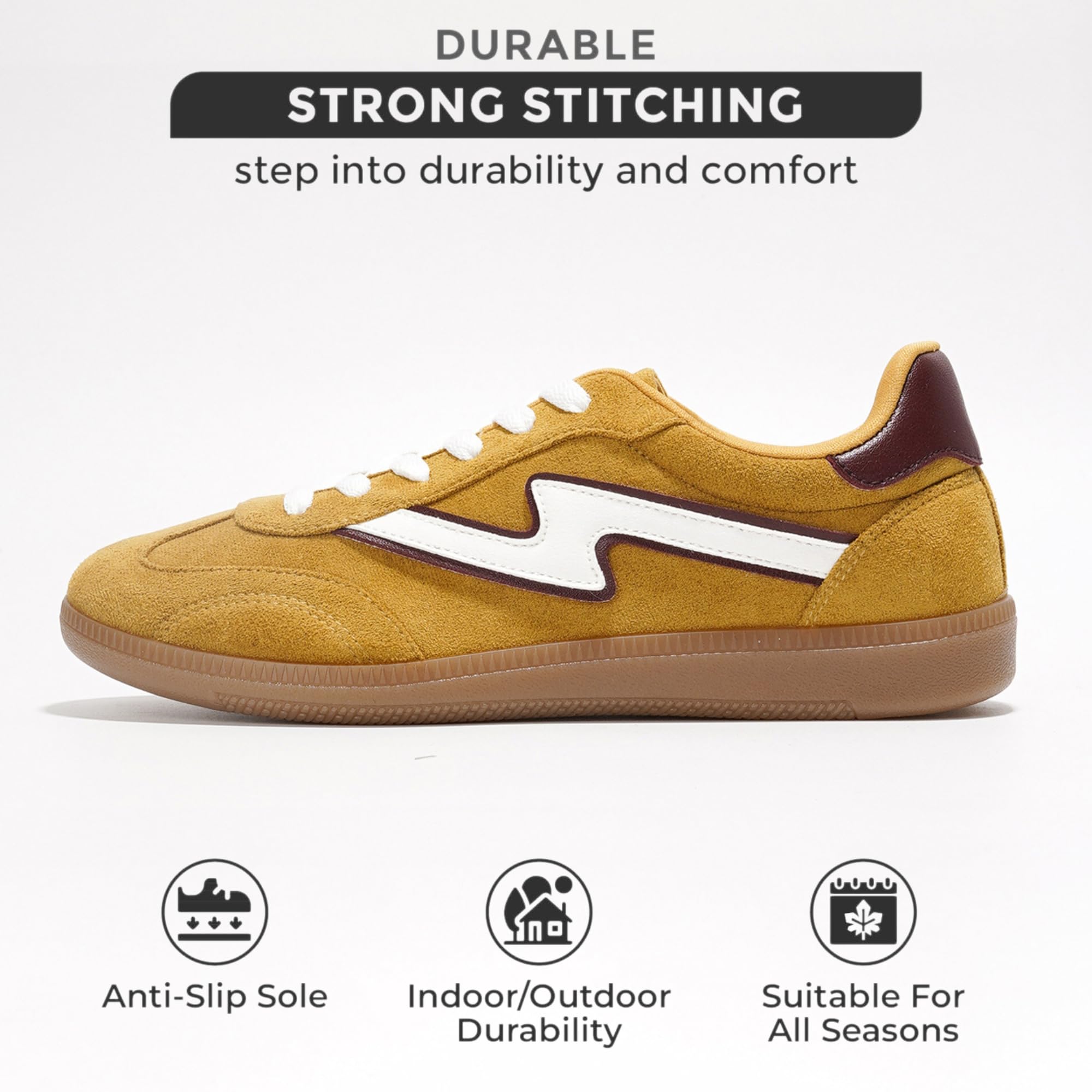 Project Cloud Sneakers for Women - Lace-Up Shoes for Women Trendy Women Sneakers with Memory Foam Insole Women's Fashion Sneakers Non-Slip Womens Shoes (Irita)