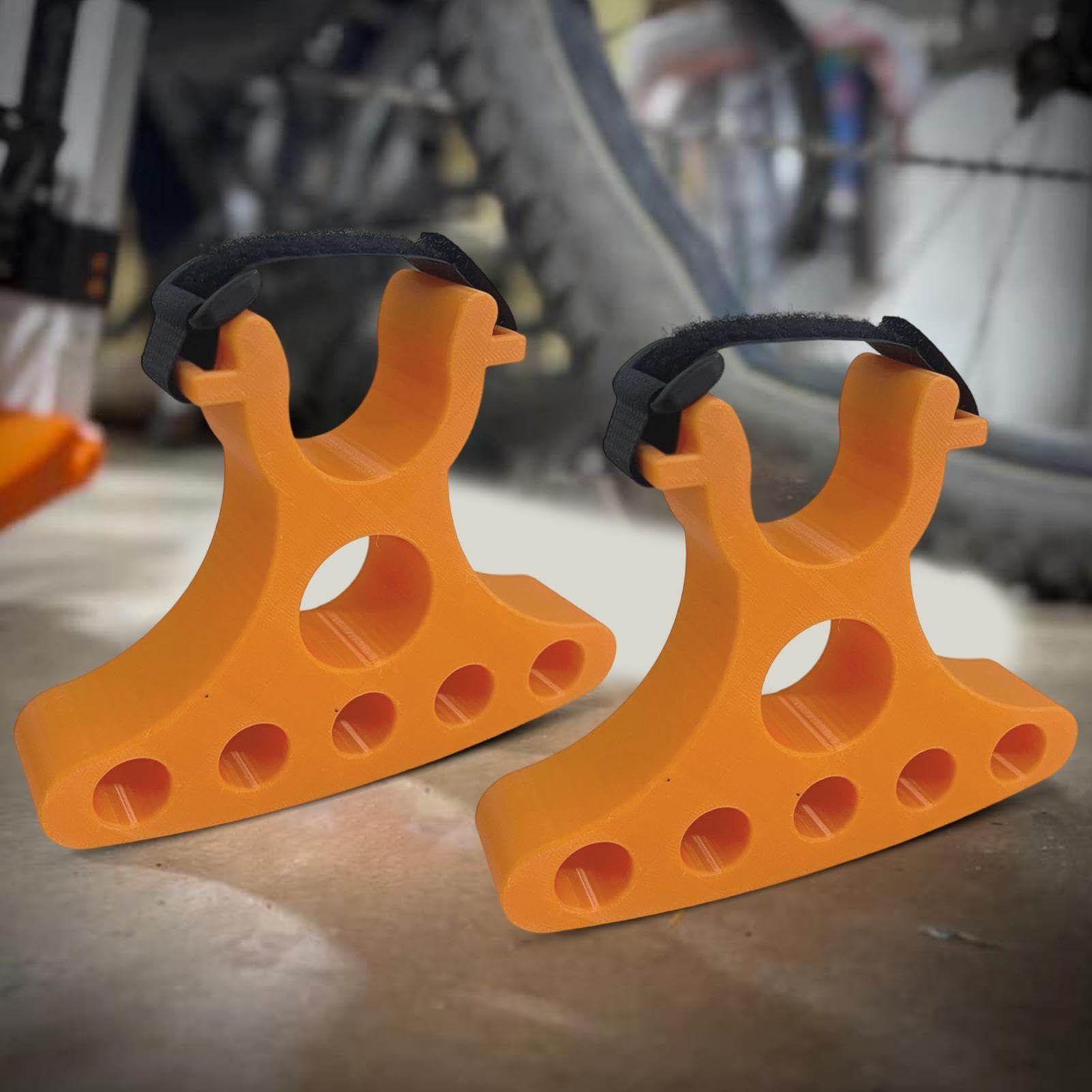 Support De Réparation Vélo Pliable – Double Pivot, Antidérapant – 8x5x6 Cm, 130 G – Pour Atelier, Appartement, Extérieur