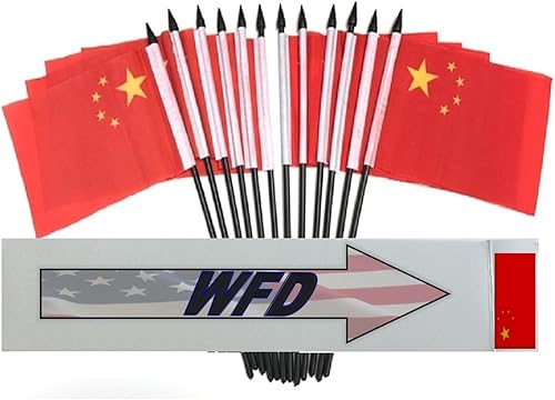 Miniatura 124 de Banderas de escritorio de Nicaragua, paquete de 12 banderas pequeñas de poliéster de 4 x 6 pulgadas en miniatura para mesa de oficina, pequeñas