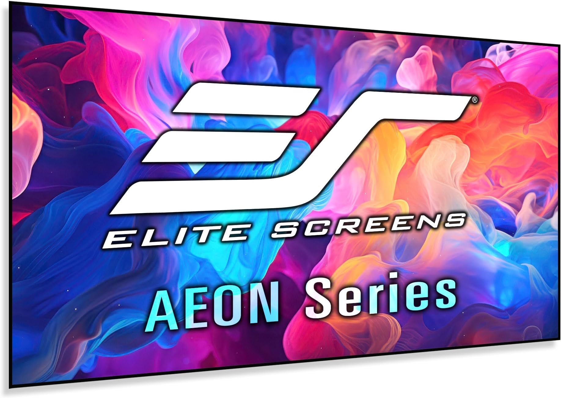 135" Projector Screen, Zero Edge Fixed Frame , ISF Certified, Compatible with Standard, Short & Ultra Short Throw Projectors, AR135H2, CineGrey