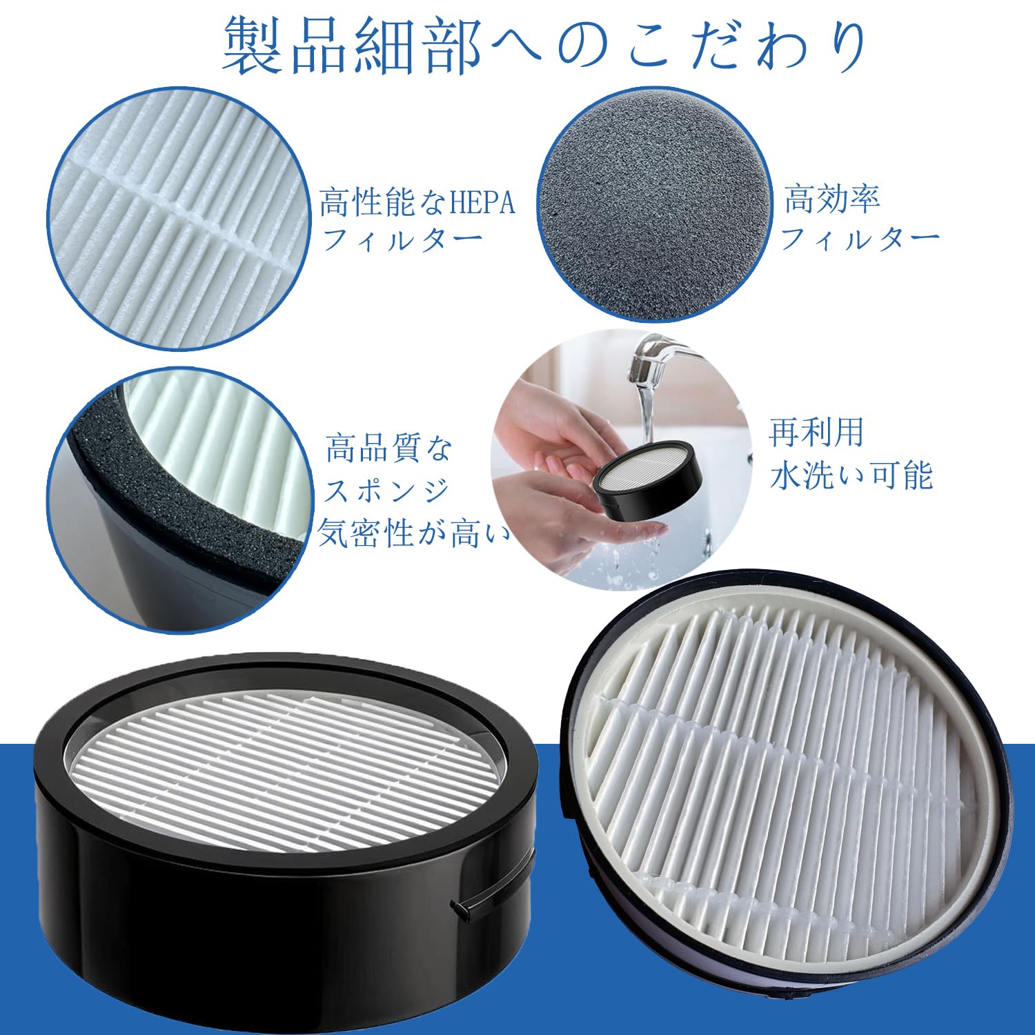 Amazon.co.jp: CFTS72 アイリスオーヤマ 掃除機 フィルター
