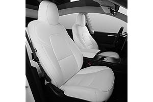 Xipoo Tesla Model Y 7-Seater Seat Covers: PU Leather Seat Protection and Aesthetic Enhancements