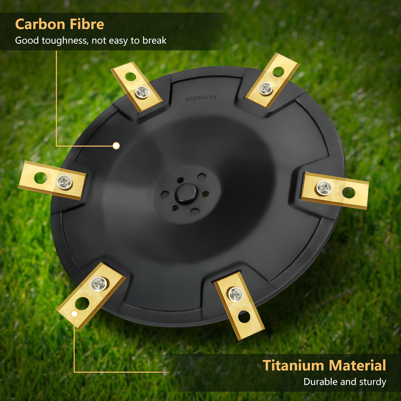 Disque De Coupe 6 Lames Pour Tondeuse Robot Segway Navimow I105e I108e I110n - Acier Inoxydable, Réduction Bruit