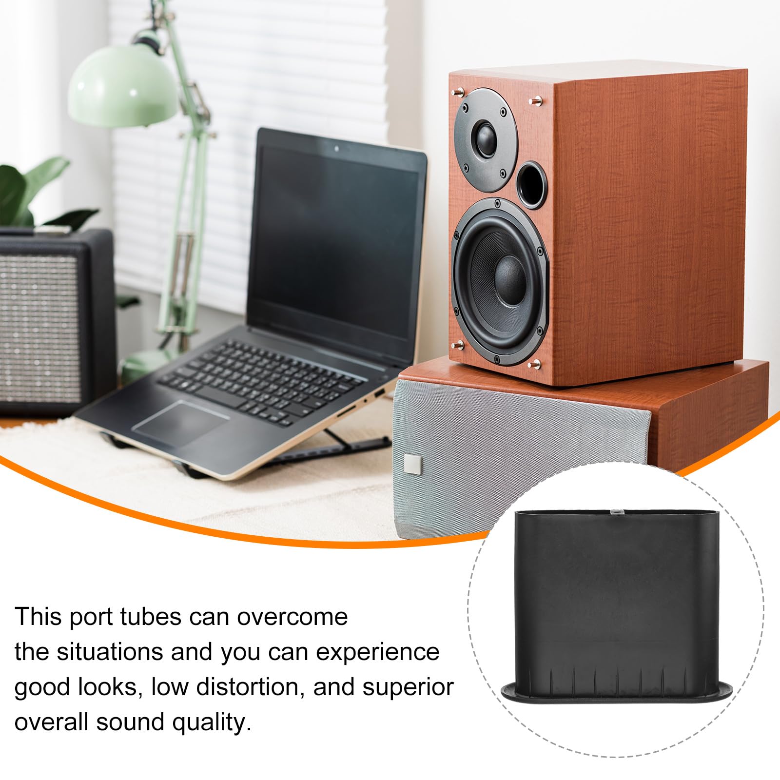 Speaker Box Port Tube Uxcell 100mm X 160mm Speaker Port Tube - View #11