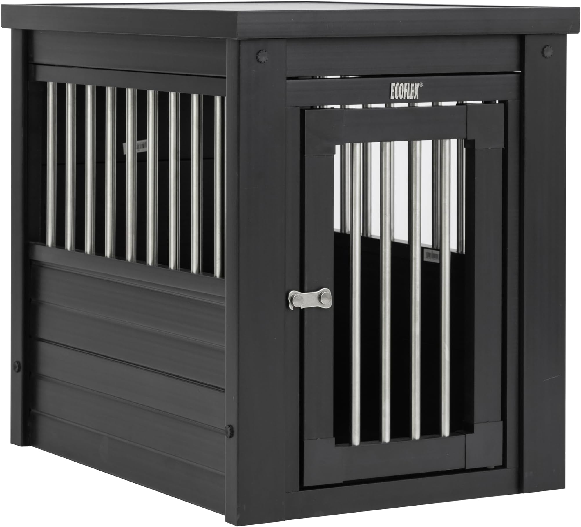 New Age Pet ecoFlex Pet Crate/End Table, Espresso, Small