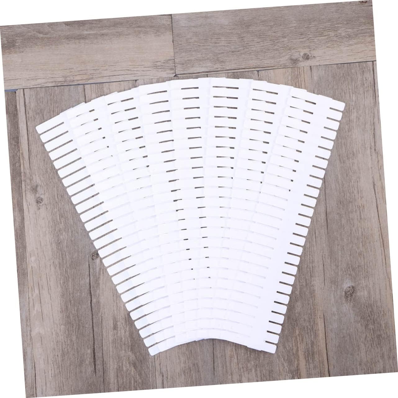 8pcs Storage Bin Dividers for Dresser Drawer Organizer Dividers Grid Drawer Inserts Plastic Easy Adjust Kitchen Bathroom