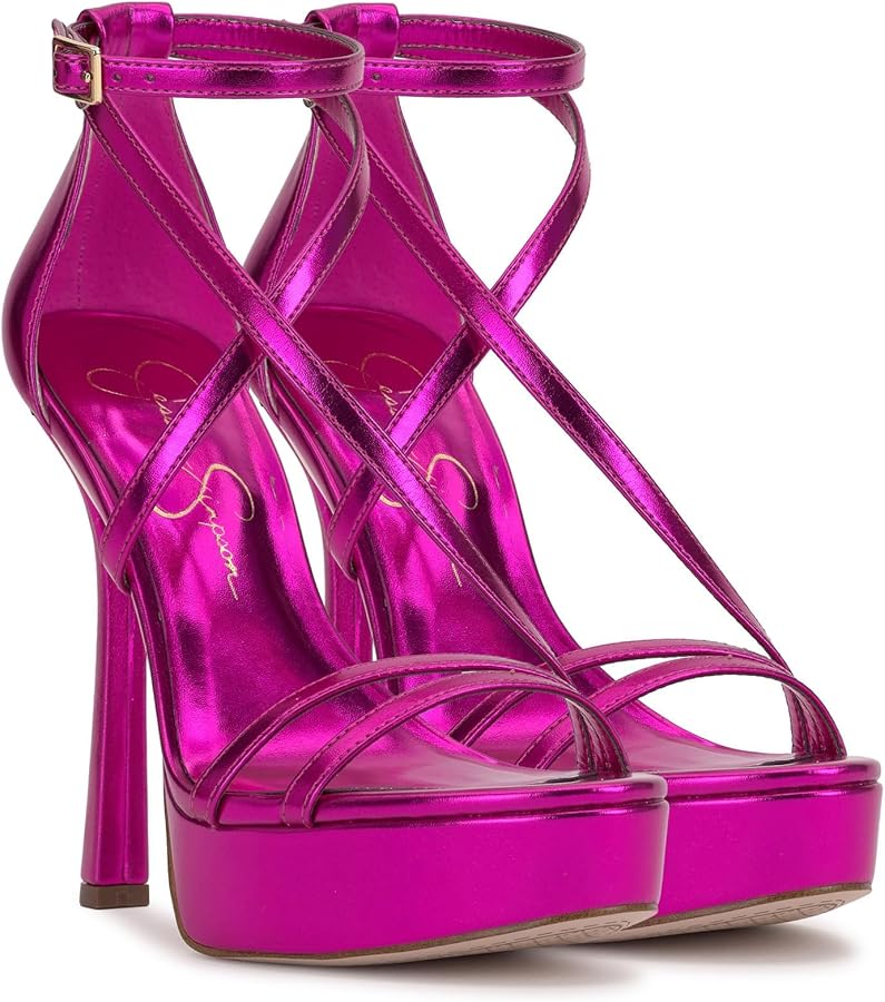 Amazon.com | Jessica Simpson Jewelria Strappy Platform Sandal
