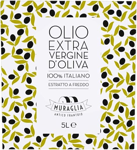 Frantoio Muraglia, Bag in Box of Extra Virgin Olive Oil with 5 Litre Dispenser, Medium Fruity