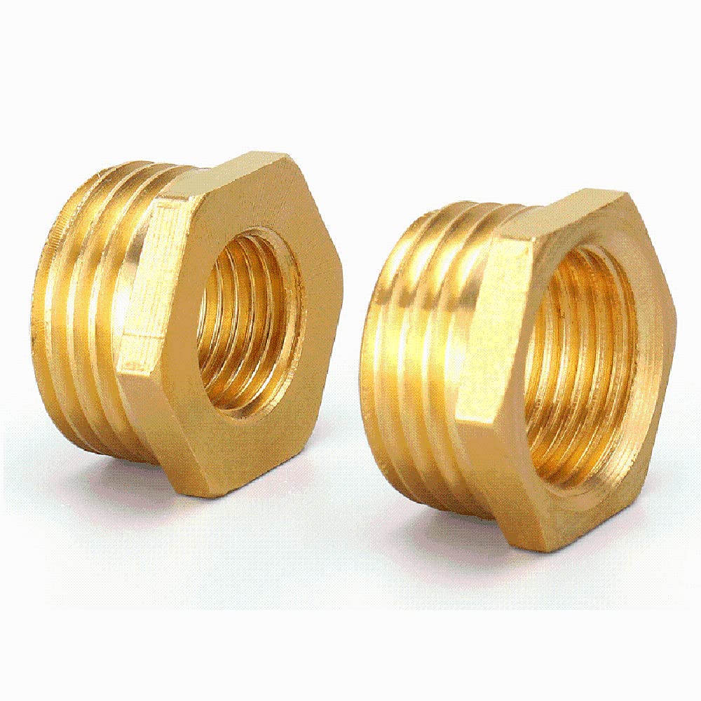 MiJunHD Brass BSP Pipe Reducer Connecting with A Quick Coupling Male Female Adapter for Industry,Thread and Household