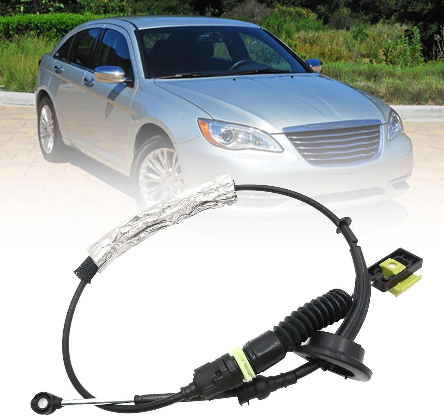 Priprilod Automatic Transmission Shifter Cable Fit for Ford Explorer 2006-2010 Fit for Explorer Sport Trac 2007-2010 Fit for Mercury Mountaineer 2006-2010 Shift Cable Brake Cable #7L2Z7E395A