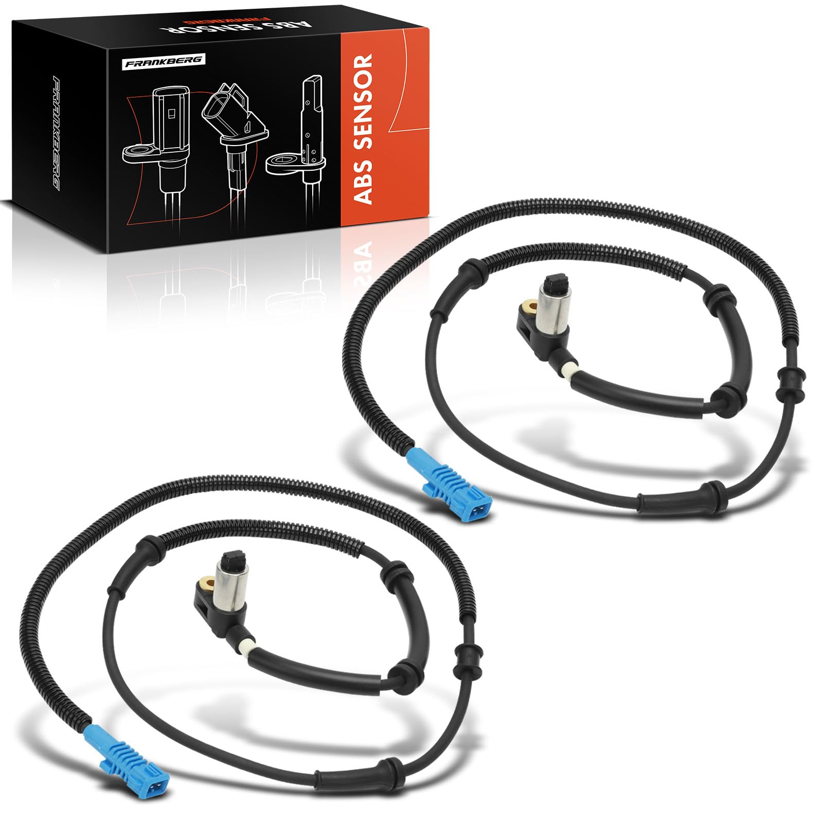 Frankberg 2 sensori di velocità ruota ABS asse anteriore 60680 | Compatibile con: XM Y4, XM Break Y4