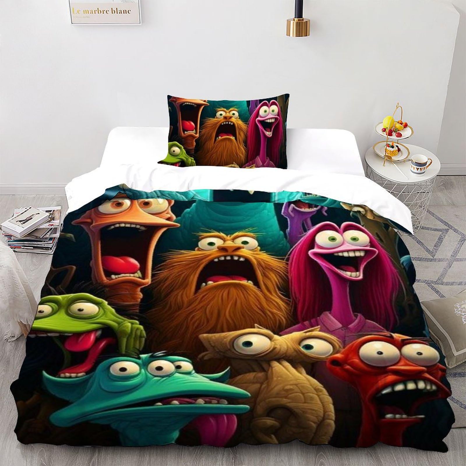 Housse de couette animaux imprimé 3D le cadeau d'anniversaire parfait pour une fille