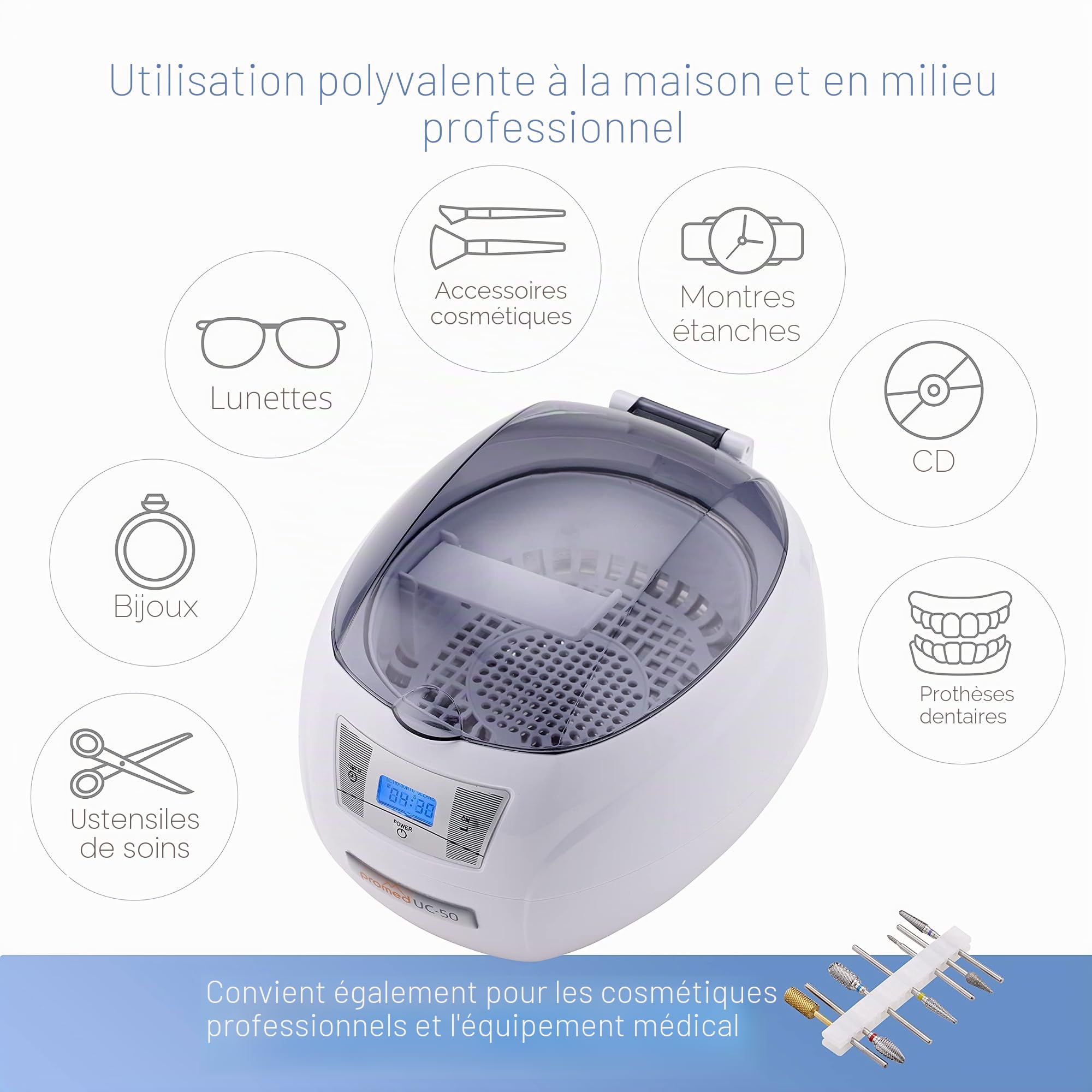 Nettoyeur à ultrasons PROMED UC-50