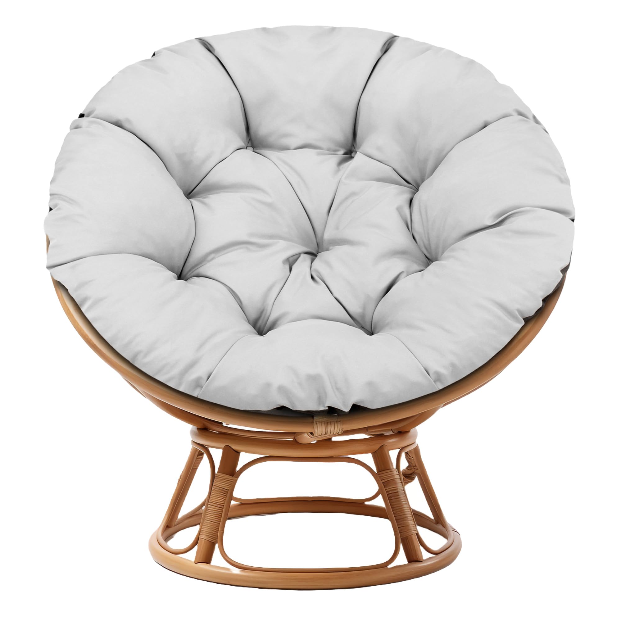 2 Cuscini Rotondi Per Seduta - Diametro 14 Pollici, Morbidi, Per Interni Ed Esterni - Foto 5