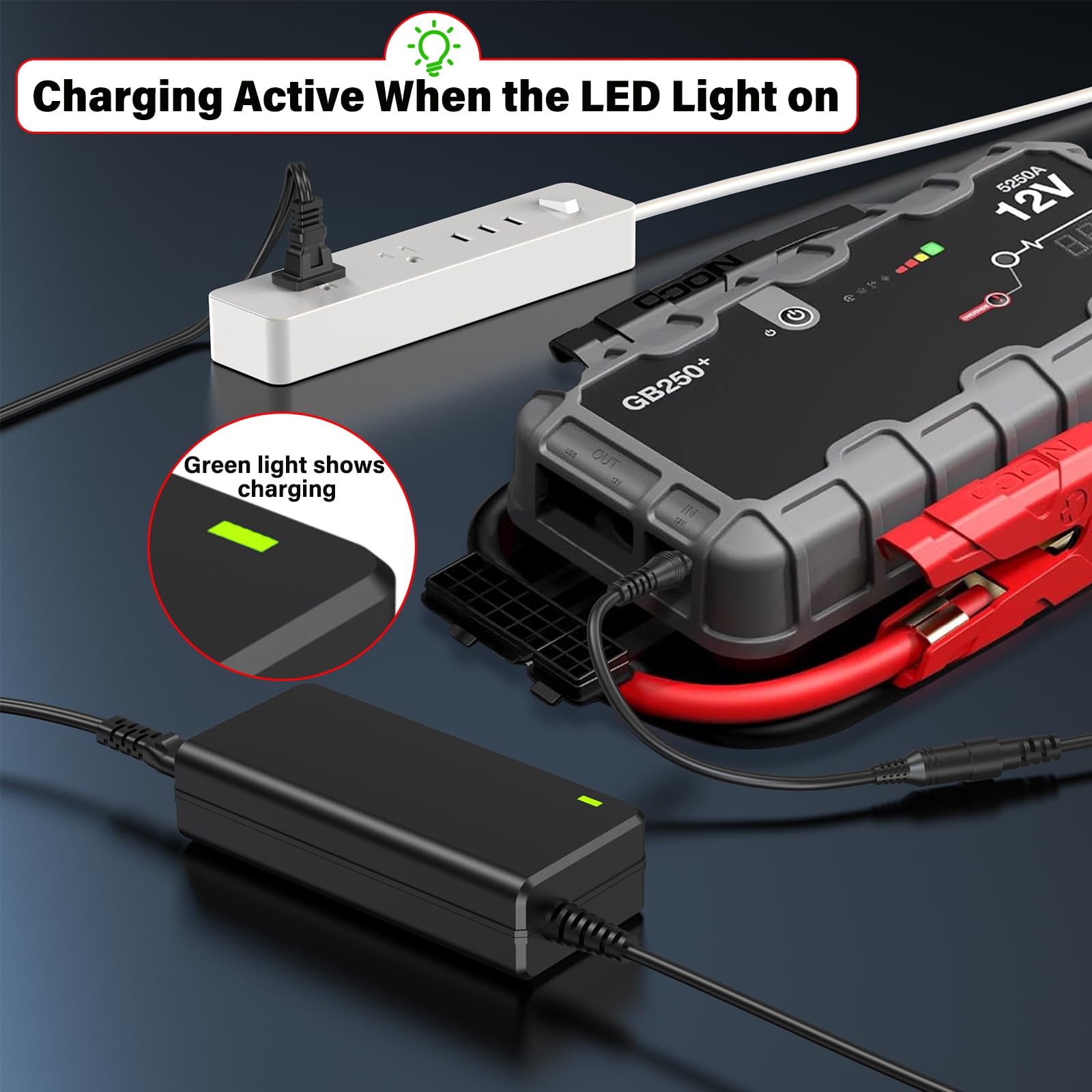 10W 12V KFD 56W 14V AC Power Adapter Compatible With NOCO GB70 - Main Image