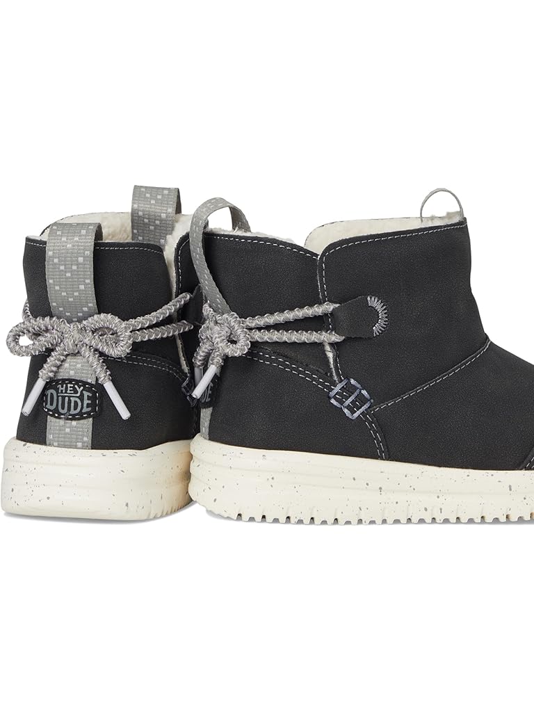 Black Hey Dude Camden Bow Boots Cozy (Toddler)