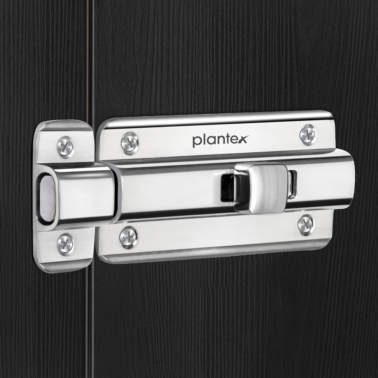 Plantex Premium Heavy Duty Door Stopper/Door Lock Latch for Home and Office Doors/Baby Latch - Pack of 1 (Chrome) - Review, Price and Buying Guide