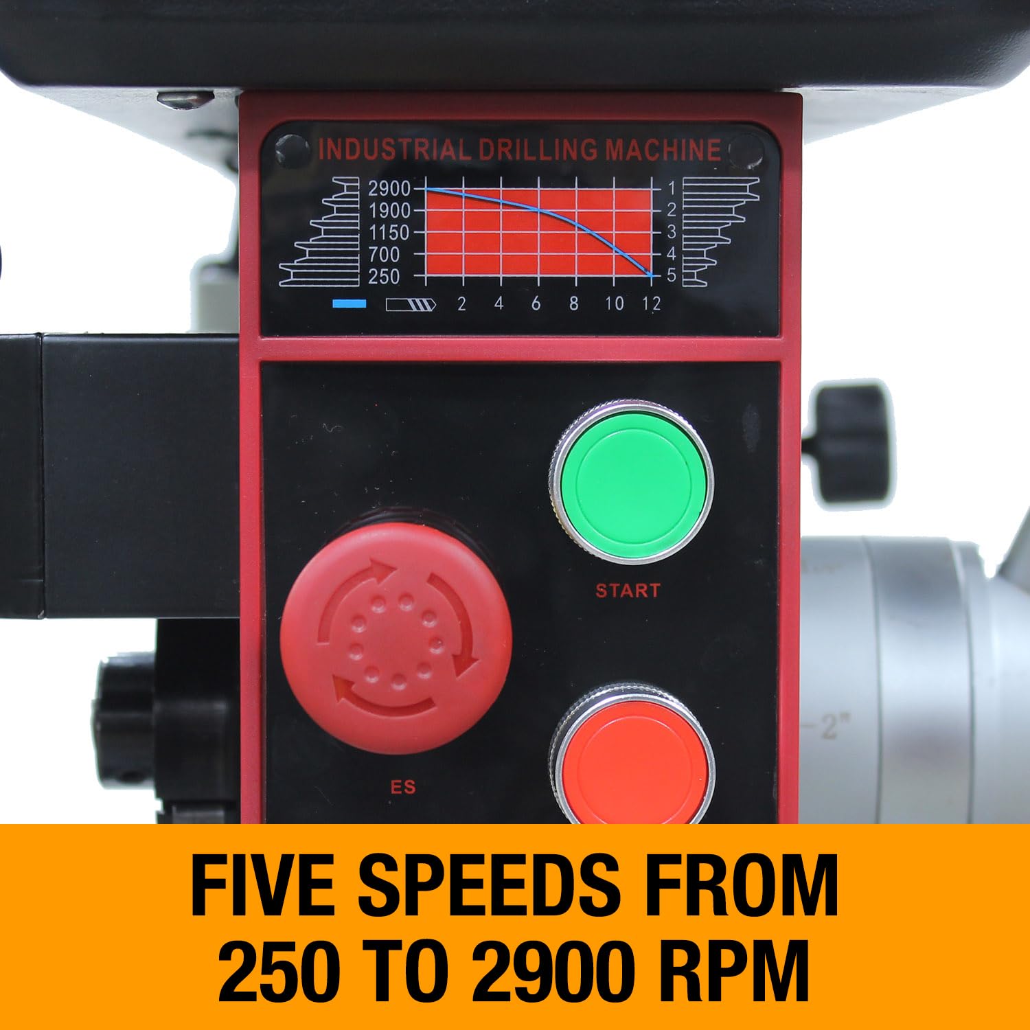 Baileigh 14-Inch Belt Drive Drill Press, 1Ph 115V (DP-0625E)