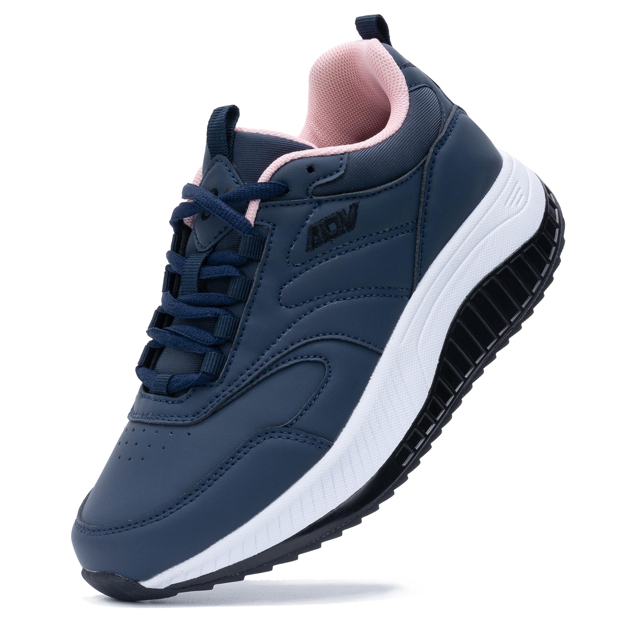 QAUPPE Womens Walking Shoes with Arch Support Wide Plantar Fasciitis Sneakers Tennis for Foot Pain Relief