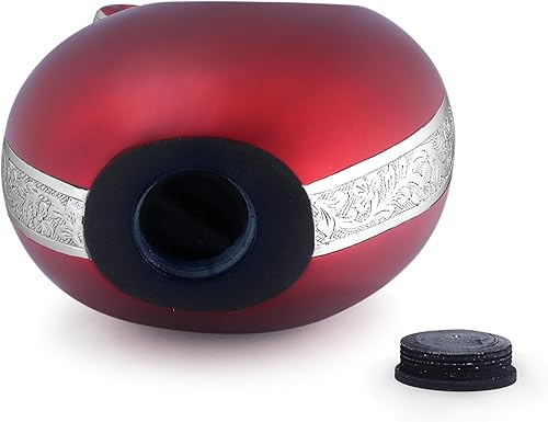 Miniatura 122 de Urna de corazón de lágrima dorada blanca para cenizas humanas Urnas de cremación para cenizas adultas Urna de ceniza funeraria para hombres