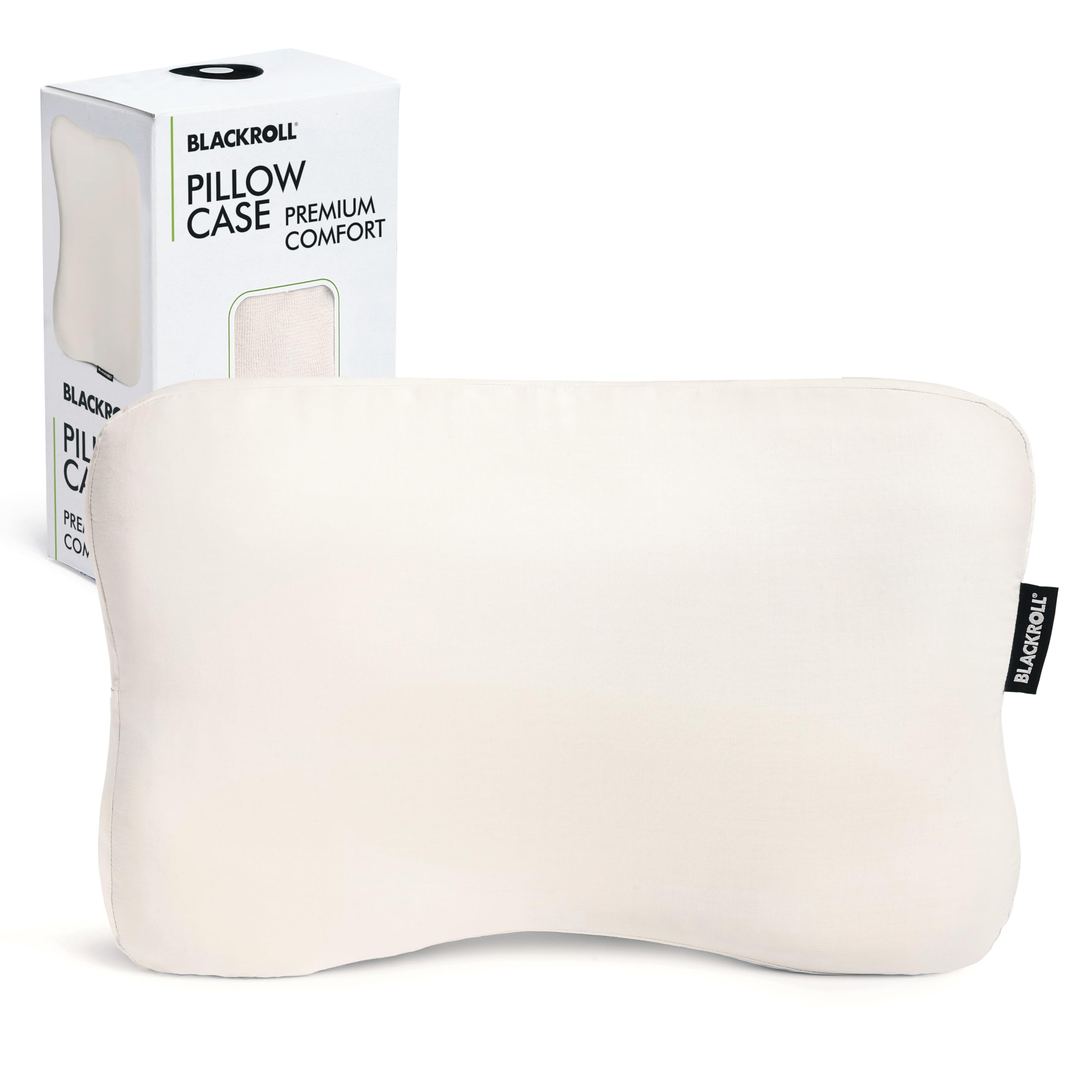 BLACKROLL® Pillow Case Premium Comfort – Funda Ajustada para la Recovery Pillow (50 × 30 cm), Tencel™ Lyocell y CELLIANT®, Efecto refrescante y Transpirable