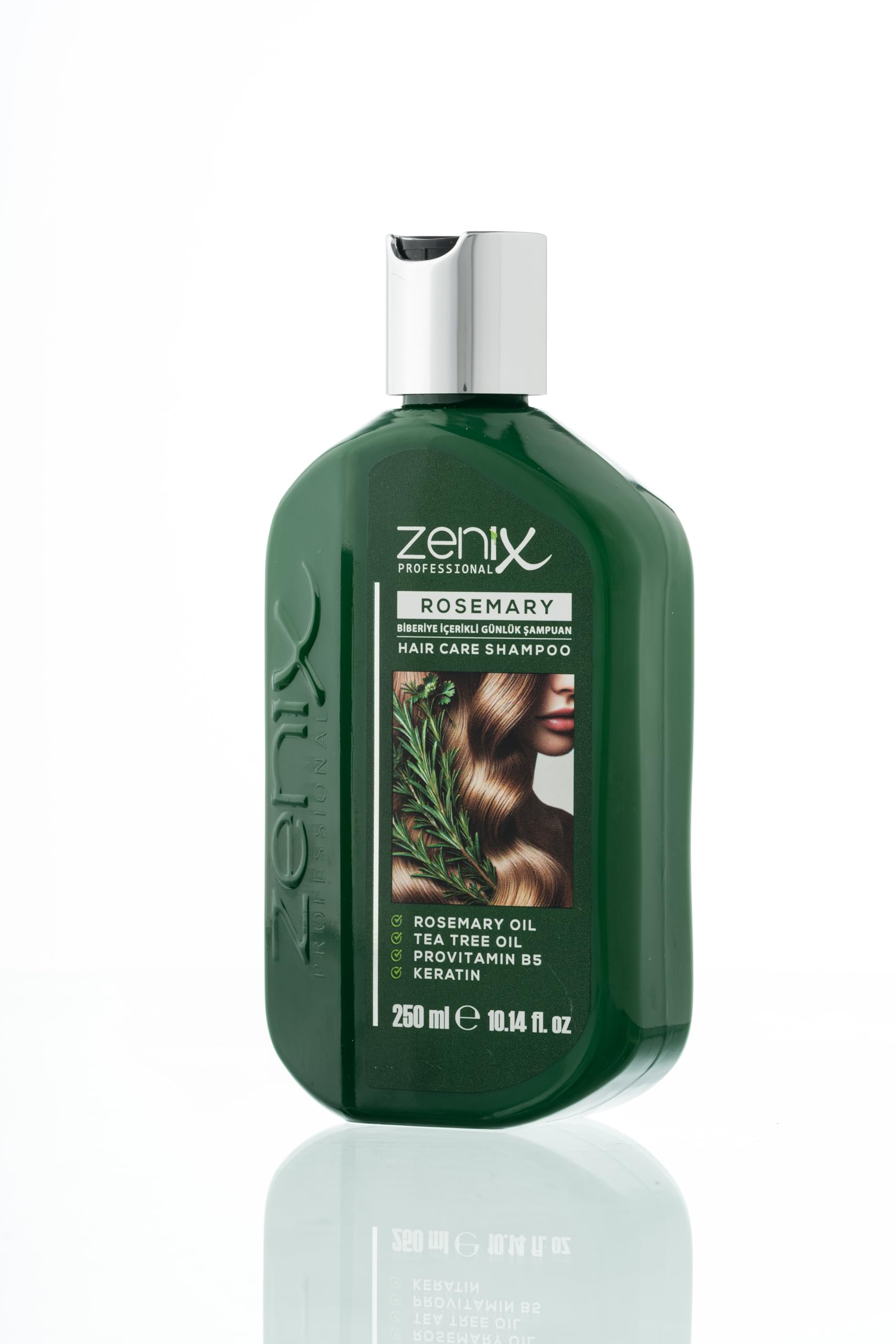 Zenix Professional Rosemary Günlük Saç Bakım Şampuanı, Biberiye Yağı, Çay Ağacı Yağı 250 ml