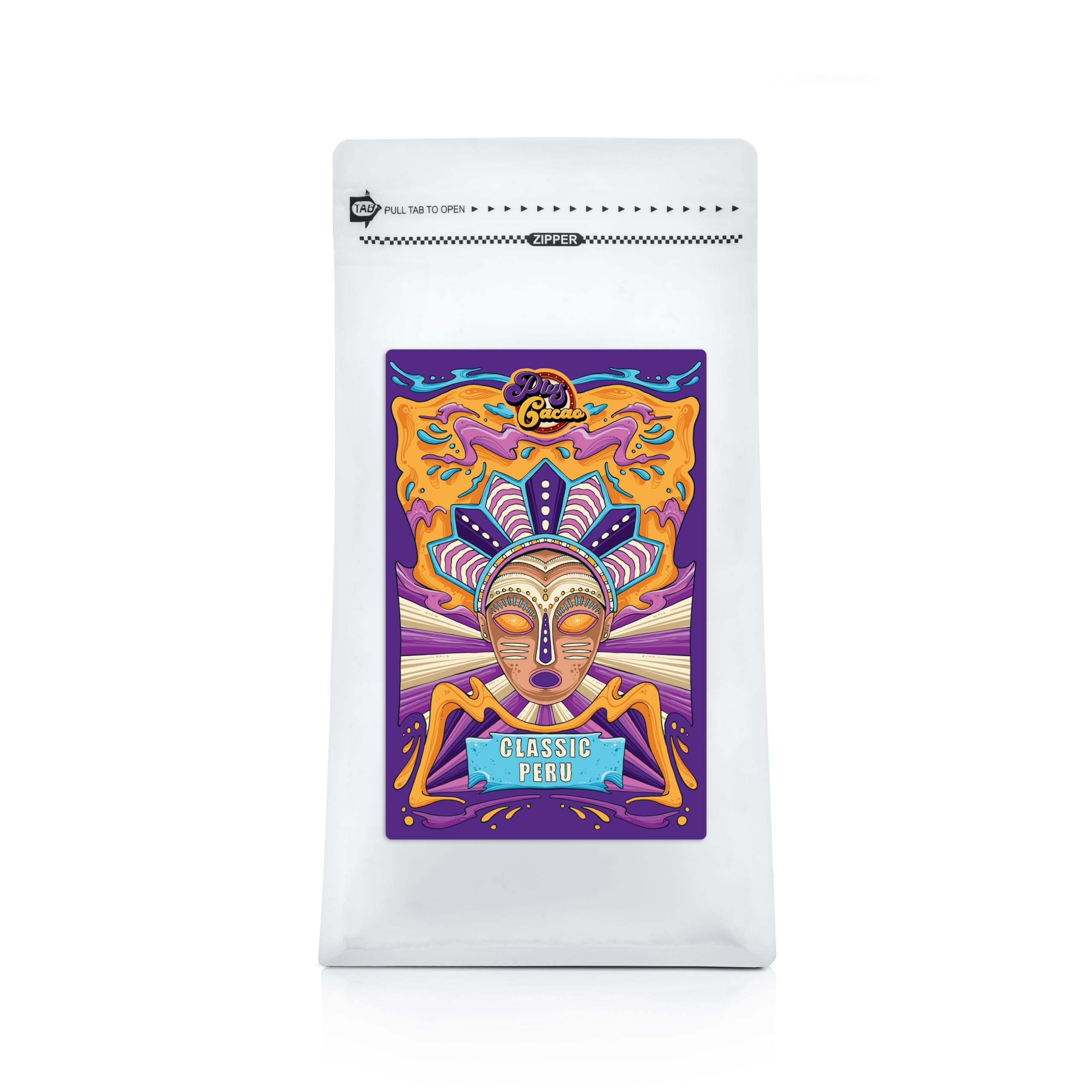 Cacao Ceremonial Grade 100% Organic Criollo Peru coffee alternative (1000g)