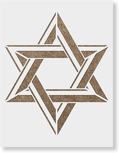 Plantilla de estrella de David - Plantilla judía, plantilla, plantilla de Israel, plantilla de Hanukkah, plantilla de religión