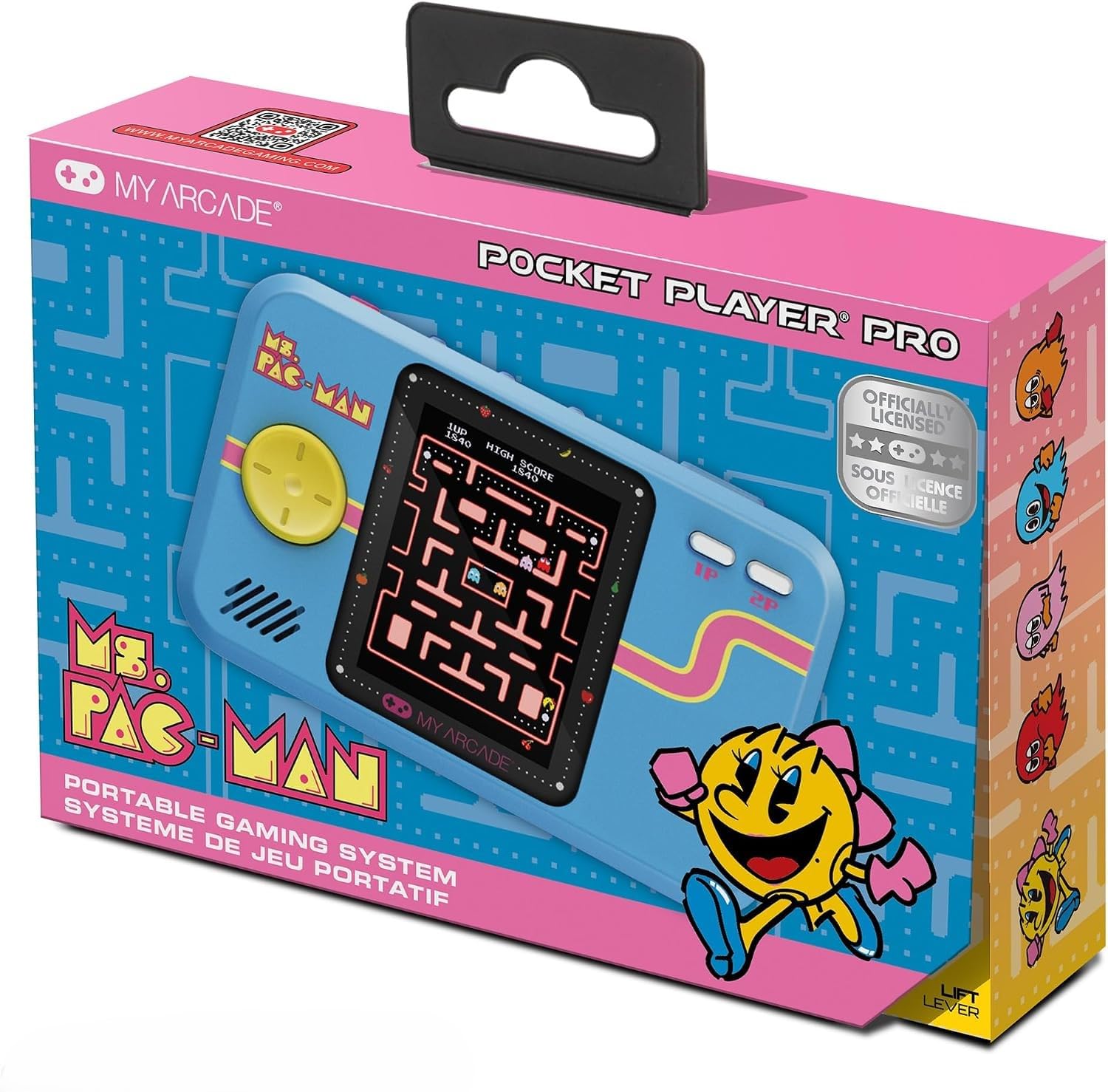 Amazon.co.jp: My Arcade Ms. PacMan Pocket Player: ミズ・パックマン