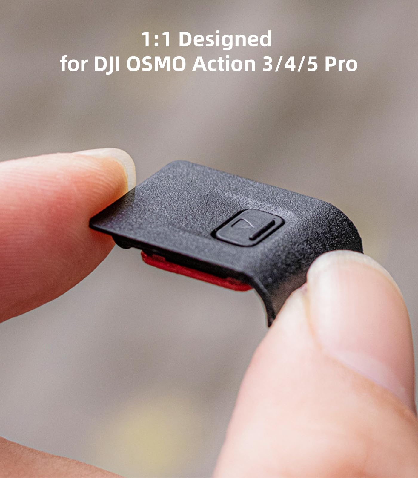 Amazon | DJI OSMO Action 3/4/5 Pro用交換用USB-Cポートカバー、防塵