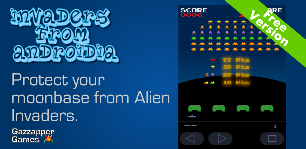Invaders from Androidia (free)-Amazonアプリストアのアプリ