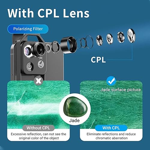 Miniatura 3 de Mini microscopio de bolsillo para teléfono 200X, lente externa para teléfono móvil, accesorios de cámara de microscopio digital portátil, con luz