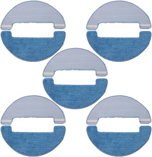 EtliN 10 Piezas/Lote de paño de mopa Compatible con Ilife A4 Dibea D960 GT9 GT200 Robot Aspirador repuestos Limpieza reemplazo