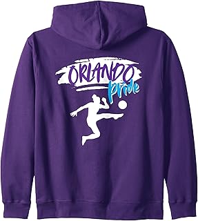 Orlando soccer fan stadium support Show your Pride Zip Hoodie