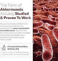 Vista 4 de AK-Postbio: Akkermansia Probiotic 30 mil millones de TFU - Fuerza máxima, dosis clínicamente validada y cepa patentada - Forma pasteurizada