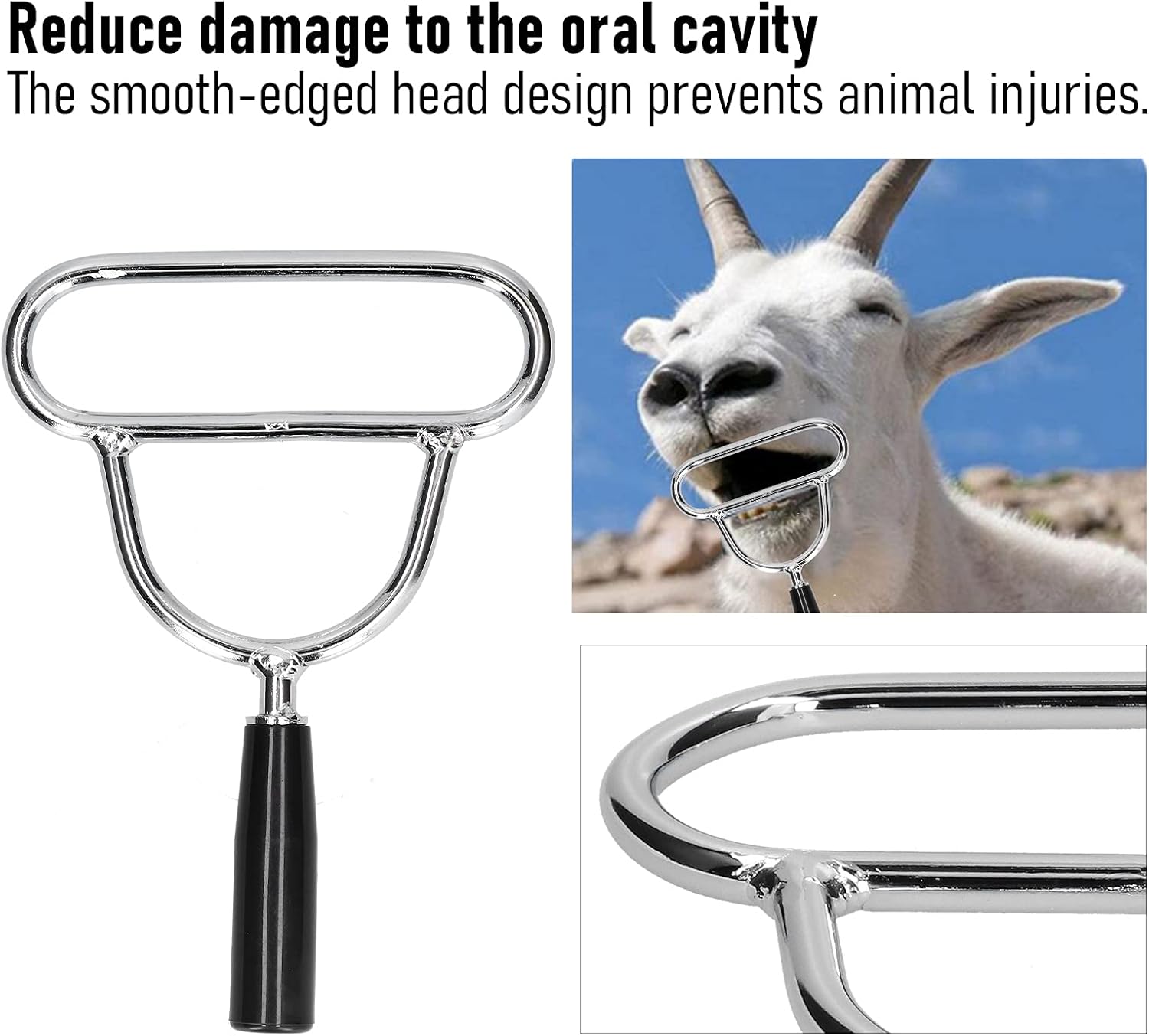 Animal Mouth Opener, Mouth Expander for Breeding Livestock, Veterinary Equipment Opening Device, Livestock Health Supplies (for Sheep)