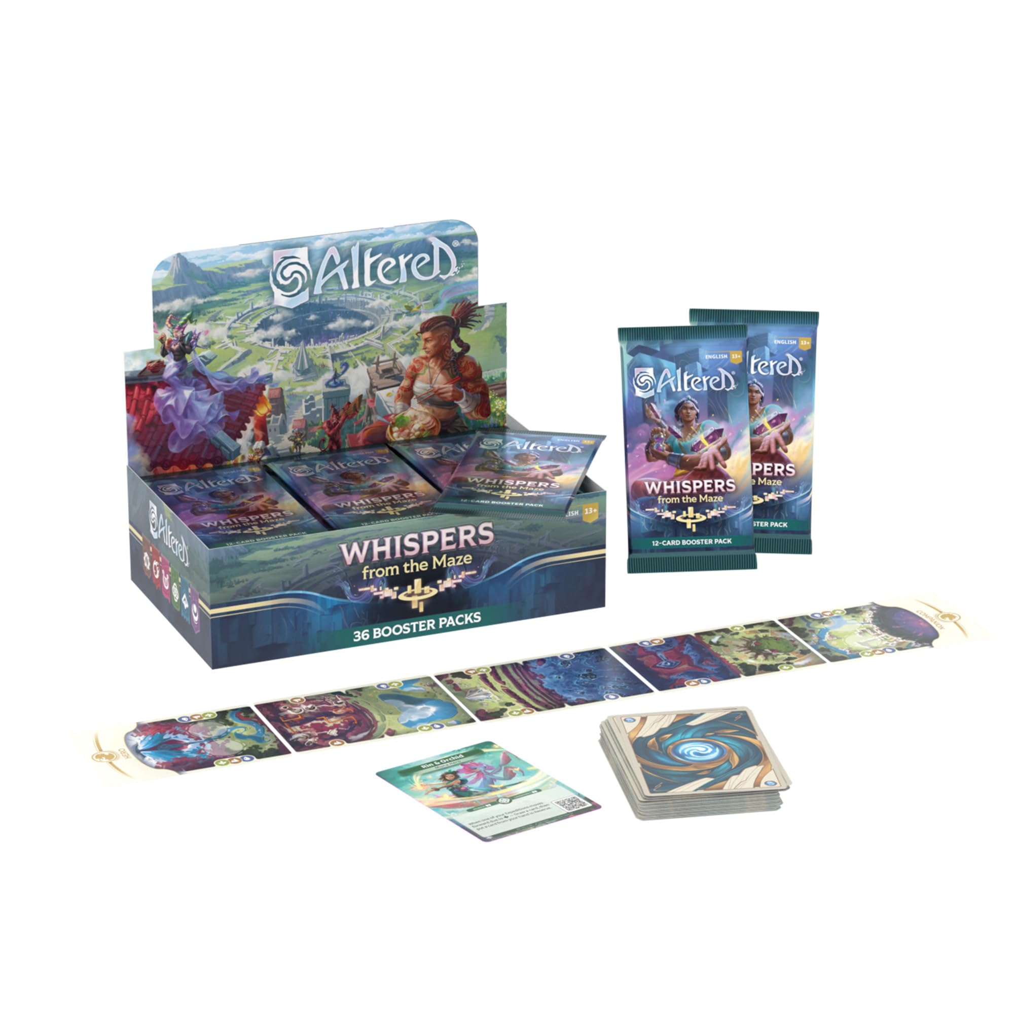 Amazon.com: Altered Whispers from The Maze 36-Pack Booster Display