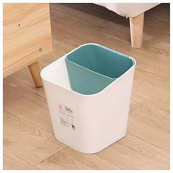 Amazon｜ふく福 プラスチック2分別ゴミ箱 分別 ダストボックス