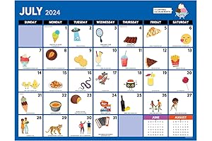 A Pun A Day 2024 Large Desk Pad Monthly Blotter Calendar