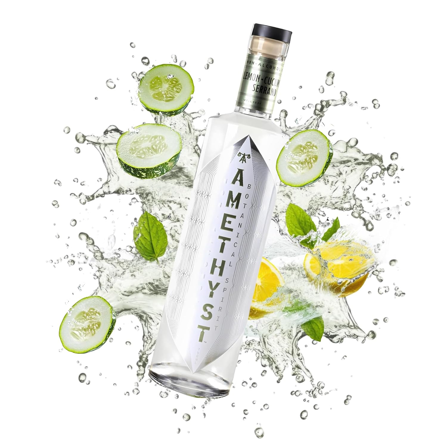 Amethyst NA Botanical Spirits (Lemon Cucumber Serrano)